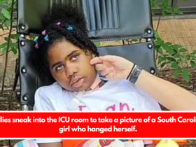 Bullies sneak into the ICU room to take a picture of a South Carolina girl who hanged herself.