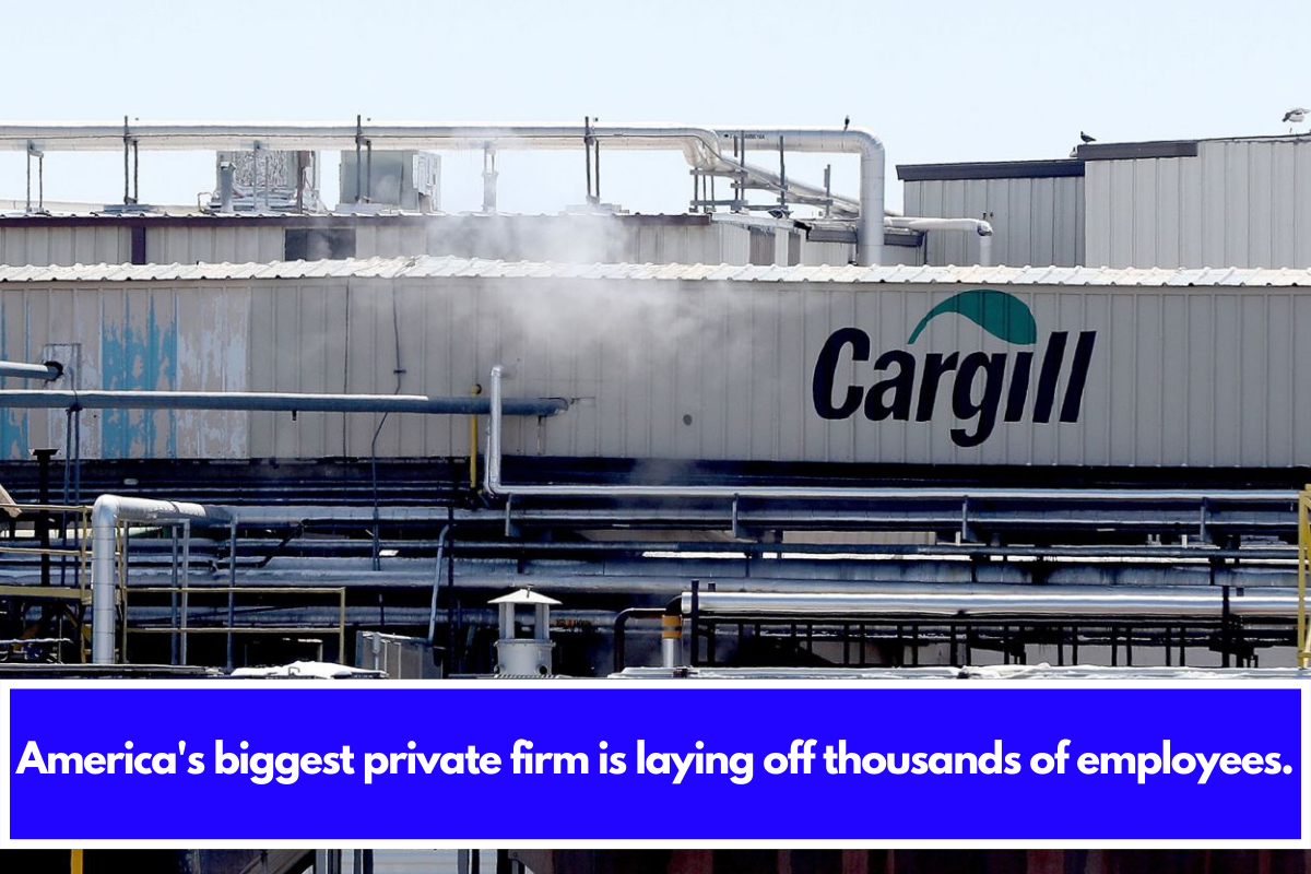 America's biggest private firm is laying off thousands of employees.