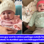 An Indiana guy went to retrieve packages outside his home. Instead, he stumbled upon two kidnapped babies