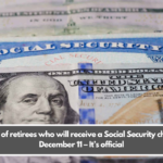 Social Security check on December 11