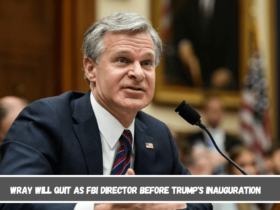 Wray will quit as FBI director before Trump's inauguration