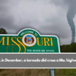 Yes, in December, a tornado did cross a Mo. highway.