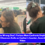 You Got the Wrong One!' Furious Mom Confronts Employee After 2-Year-Old Discovers Knife on Cashier's Counter, According to Viral Video