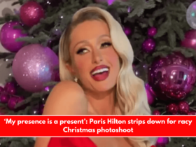 ‘My presence is a present’ Paris Hilton strips down for racy Christmas photoshoot