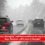 A dangerous, damaging cold blast could be on its way in a matter of days. However, will it snow in Georgia