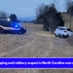 A kidnapping and robbery suspect in North Carolina was arrested.