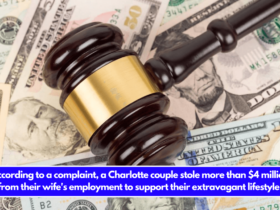 According to a complaint, a Charlotte couple stole more than $4 million from their wife's employment to support their extravagant lifestyle.