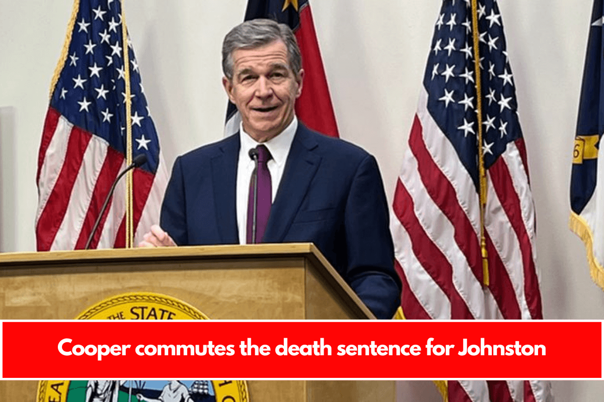 Cooper commutes the death sentence for Johnston