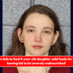 Cops Mom fails to feed 4-year-old daughter solid foods for 6 months, leaving kid to be'severely malnourished'