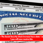 Good news – The Social Security check increase has a date – as of January 1 you will now receive this