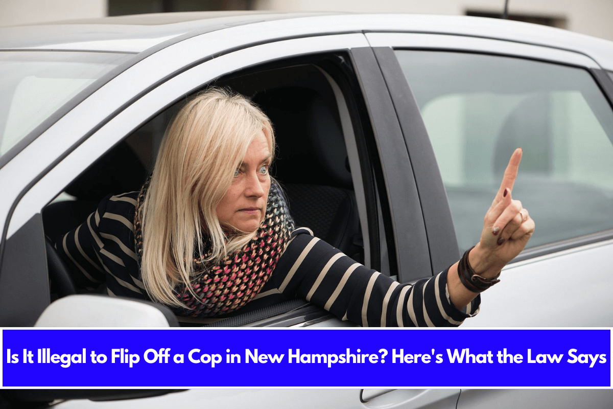 Is It Illegal to Flip Off a Cop in New Hampshire Here's What the Law Says