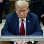 Judge sets Trump's sentencing in the hush money case for January 10, but indicates no jail time.