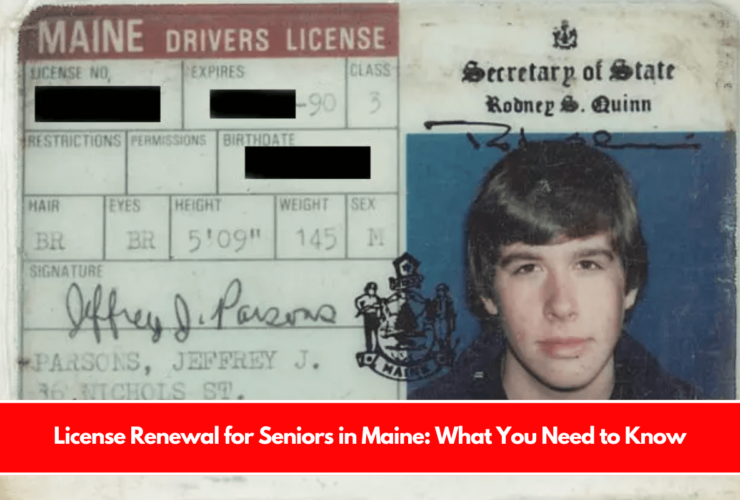 License Renewal for Seniors in Maine What You Need to Know