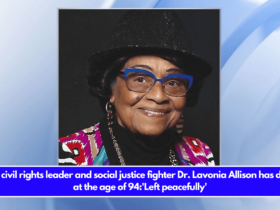 NC civil rights leader and social justice fighter Dr. Lavonia Allison has died at the age of 94'Left peacefully'