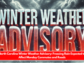 North Carolina Winter Weather Advisory Freezing Rain Expected to Affect Monday Commutes and Roads