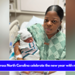 Parents across North Carolina celebrate the new year with new babies