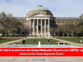 SMU's bid to break from the United Methodist Church over LGBTQ+ rights moves to the Texas Supreme Court.