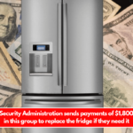 The Social Security Administration sends payments of $1,800 to retirees in this group to replace the fridge if they need it