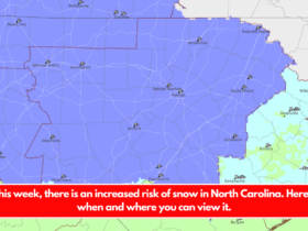 This week, there is an increased risk of snow in North Carolina. Here's when and where you can view it.