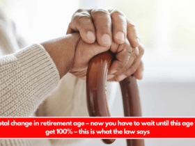 Total change in retirement age – now you have to wait until this age to get 100% – this is what the law says