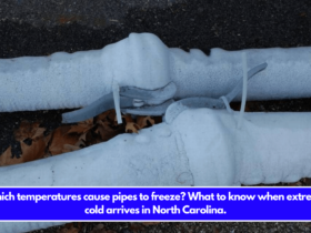 Which temperatures cause pipes to freeze What to know when extreme cold arrives in North Carolina.